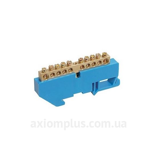 Шина (N) IEK ШНИ-6х9-10-Д-C YNN10-69-10D-K07 100А (6 контактов) (синий цвет) фото