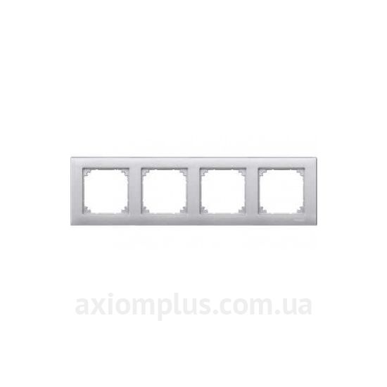 Фото Schneider Electric серії Merten System M-Plan MTN486460 алюмінієвого кольору