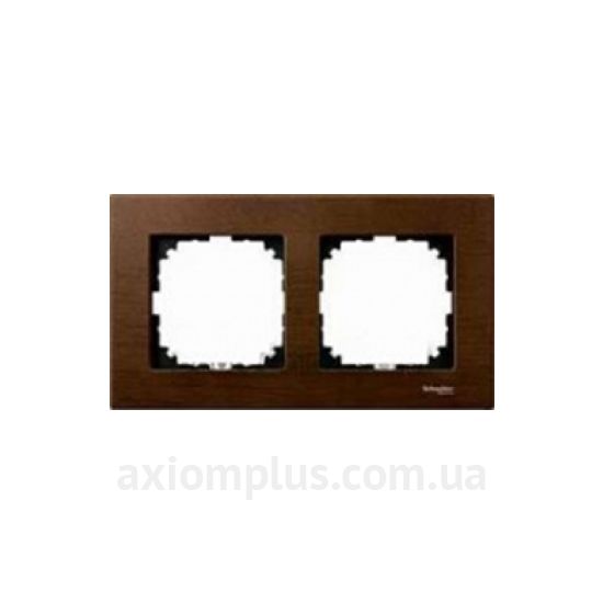 Зображення Schneider Electric з серії Merten System M-Elegance MTN4052-3473 горіхового кольору