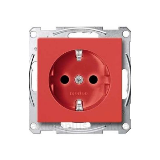 Фото Schneider Electric из серии Merten System M-Elegance, Merten System M-Plan, Merten System M-Pure, Merten System M-Pure Decor MTN2300-0306 красного цвета
