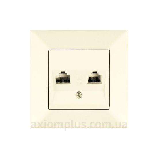 Зображення Viko серії Meridian 90970235-WH кремового кольору