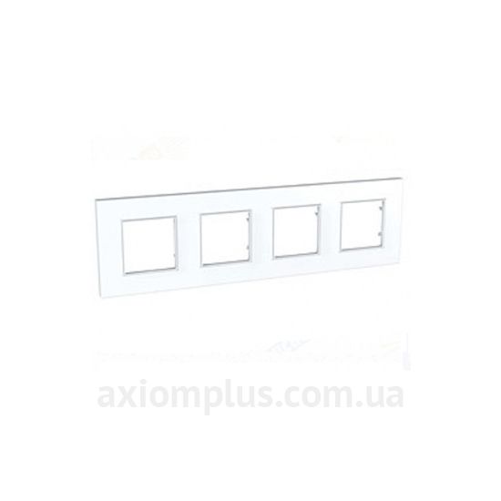 Фото Schneider Electric серии Unica Quadro MGU2.708.18 белого цвета
