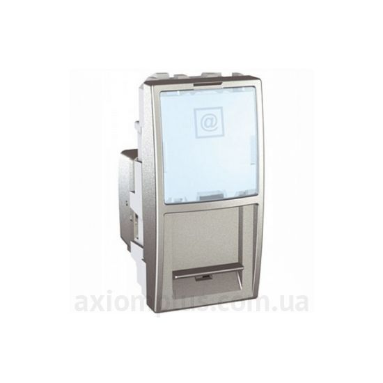 Изображение Schneider Electric серии Unica MGU3.412.30 цвета алюминий