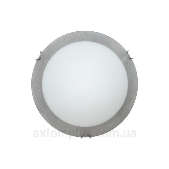 Круглий світильник сріблястого кольору Dekora 25140 Міраж Silver 45516 фото
