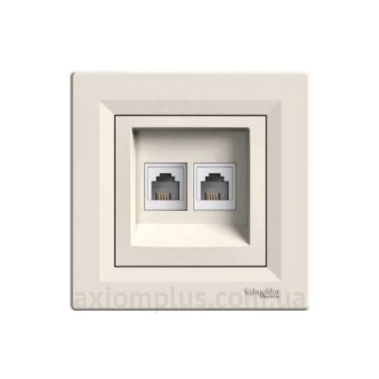 Фото Schneider Electric серии Asfora EPH4800123 кремового цвета