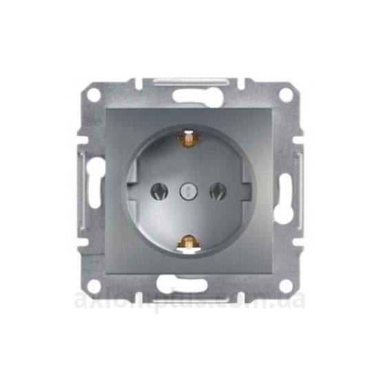Фото Schneider Electric з серії Asfora EPH2900162 стального кольору