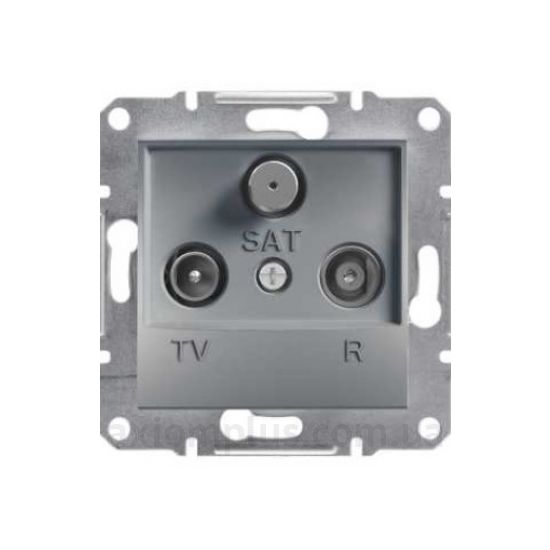 Фото Schneider Electric серии Asfora EPH3500362 стального цвета