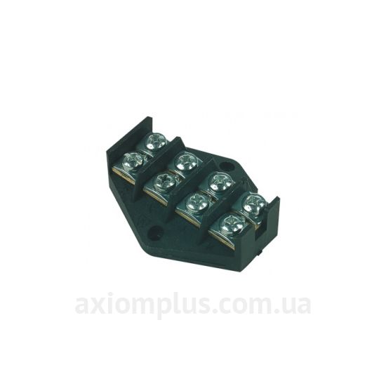 0953-00. Elektro-Plast черного цвета (на 4х2 контакта) (сечение до 10мм²)