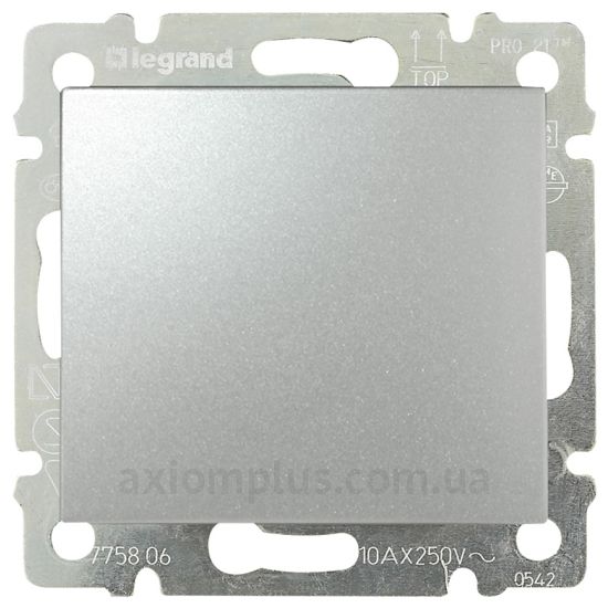 Изображение Legrand из серии Valena 770107 цвета алюминий