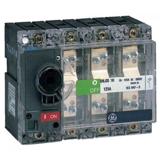 Корпусний рубильник 3P вимикач навантаження 0-1 на 400А General Electric 730474