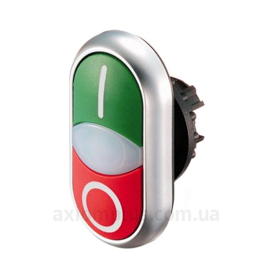 Кнопка Eaton (Moeller) M22-DDL-GR-X1/X0 (216700) красно-зеленого цвета