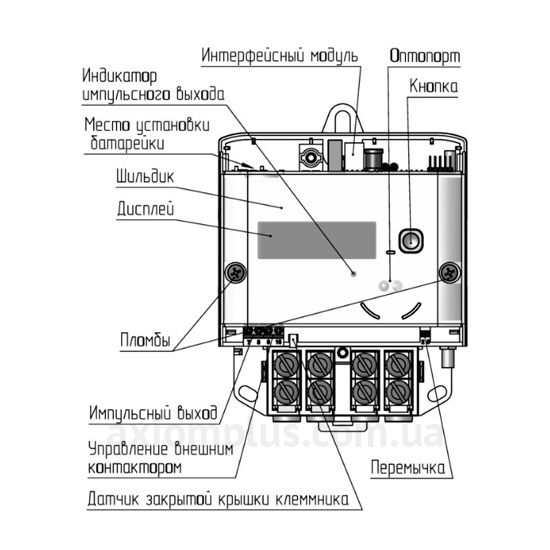 Електролічильник Teletec MTX1A10.DF.2Z0-CO4 5А/60А в інтернет