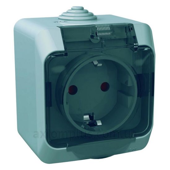 Изображение Schneider Electric из серии Cedar Plus WDE000643 серого цвета