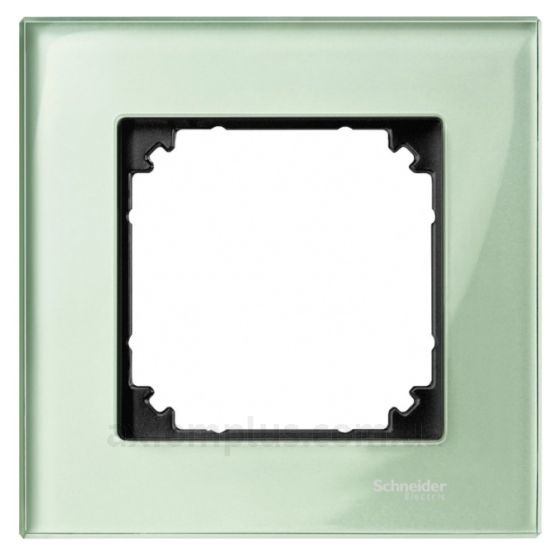 Зображення Schneider Electric з серії Merten System M-Elegance MTN404104 зеленого кольору