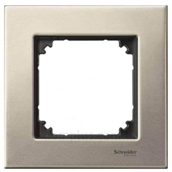 Фото Schneider Electric серии Merten System M-Elegance MTN403105 титанового цвета