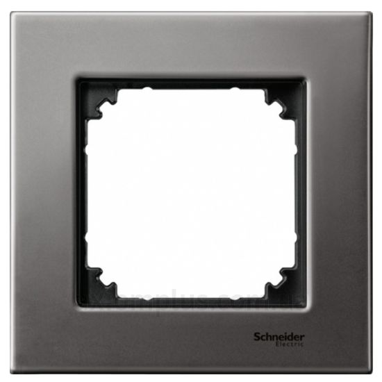 Фото Schneider Electric серии Merten System M-Elegance MTN403114 цвета «родий»