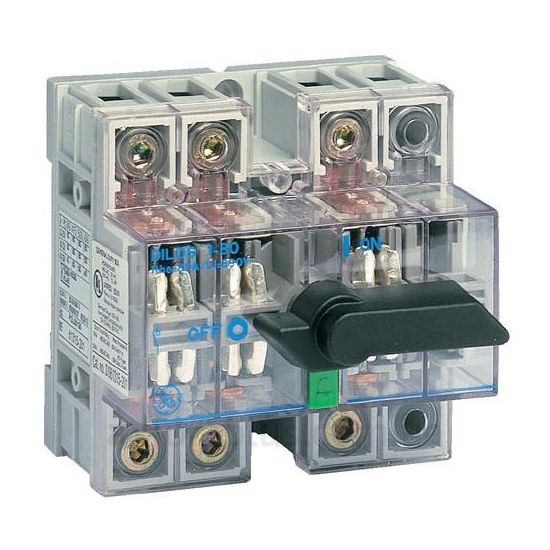 Модульный разрывной 3P выключатель нагрузки 0-1 на 80А General Electric 730061