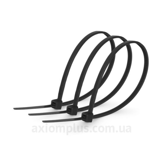 Фото кабельна стяжка 300х4 чорна Lectris