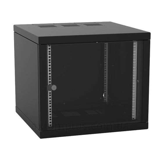 Черный серверный шкаф Zpas Z-BOX 15U фото WZ-7240-20-A4-161-BNP