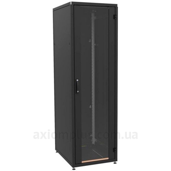 Чорний серверний шкаф Zpas 42U фото IT-426010-69AA-4-161-FP