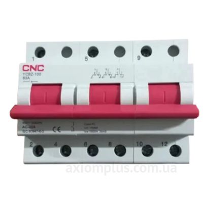 Модульный переключатель нагрузки CNC YCBZ-100 3P 63A 1-0-2 240/415В ...