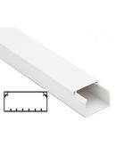 Білий кабель-канал DKC 100x40 з напрямними In-Liner, 2м,