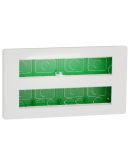 Антибактеріальна установча коробка Schneider Electric NU171020 Unica System+ 2х5