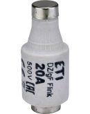 Предохранитель ETI 002312106 D II DZ 20A/500V