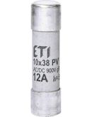 Предохранитель ETI 002625032 CH 10x38 gR-PV 12A 900V (50kA)