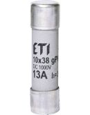 Предохранитель ETI 002625078 CH 10x38 gPV 13A 1000V (30kA)