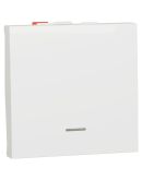Одноклавишный переключатель Schneider Electric NU320318S с нейтралью 10А 2М (белый)