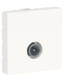 Одинарная TV розетка Schneider Electric NU346218 2М (белая)