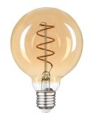 Філаментна лампа Vestum 1-VS-2503 «вінтаж» Golden Twist G95 4Вт 2500K E27