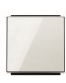 Одинарная клавиша выключателя ABB Sky 2CLA850100A2101 8501 CB (белое стекло)