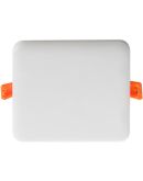 Квадратный влагостойкий светильник Kanlux Arel LED DL 20W-WW 3000К (29595) белый