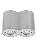 Двойной поворотный светильник Down Light Kanlux Bord DLP-250-AL (22553) алюминий