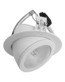 Встраиваемый поворотный светильник Kanlux HIMA MTH-70/150-W (08530) белый