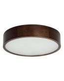 Накладной потолочный светильник из дерева Kanlux JASMIN 370-WE (23121) венге
