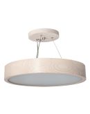 Деревянный подвесной светильник Kanlux JASMIN 470-W-H (23752) белый дуб