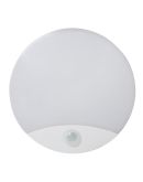 Белый светильник Kanlux Sanso LED 15W-NW-SE 4000К (26520) с сенсором движения