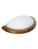 Полукруглый настенный светильник Kanlux Tiva 1030 1/2DR/ML-DB (70741)