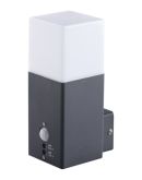 Фасадный светильник Kanlux Vadra 21L-UP SE (29011) с сенсором движения (черный)