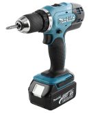 Аккумуляторный шуруповерт Makita DDF453RFX7 LXT 18В 3Аг 91/58 Нм с DC18RC в комплекте