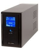 ИБП LogicPower LP4977 LPM-L625VA в металлическом корпусе с LCD дисплеем и 2 евророзетками (437Вт) AVR 7.5Ач 12В (черный)