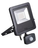 Светодиодный прожектор KANLUX ANTOS LED 30W-NW-SE B (27096) с датчиком движения черный