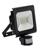 Светодиодный прожектор KANLUX ANTRA LED30W-NW-SE B (25706) с датчиком движения черный