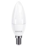 Світлодіодна лампа свічка Maxus C37 5Вт 4100K 220В E14 (1-LED-732)