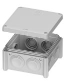 Распределительная коробка Plank Electrotechnic Boxes IB006 (PLK6506650) типа ИС 100x100x50мм (серая)