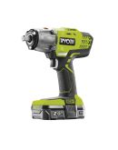 Ударный гайковерт Ryobi One+R18iW3-120S (5133003574) 18В 1x2.0А/ч 1/2 " 3 скорости