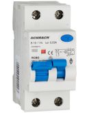 АВДС Schrack AK668616 6кА 16А 30мА 1P+N х-ка B Тип A